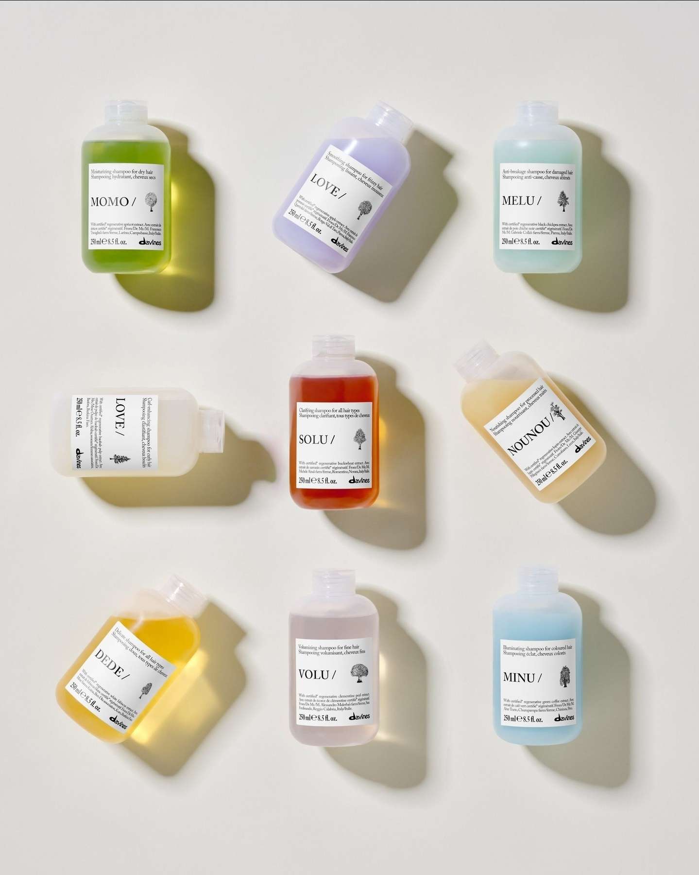 Davines Essential Haircare Shampoos